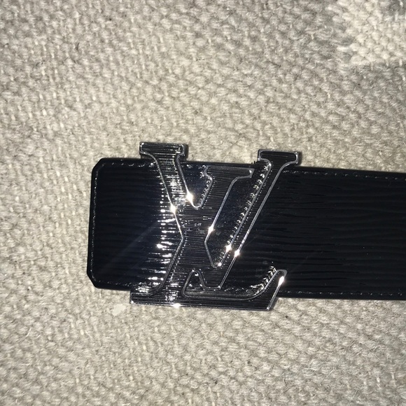 Louis Vuitton limited edn belt black epi leather - Picture 2 of 8